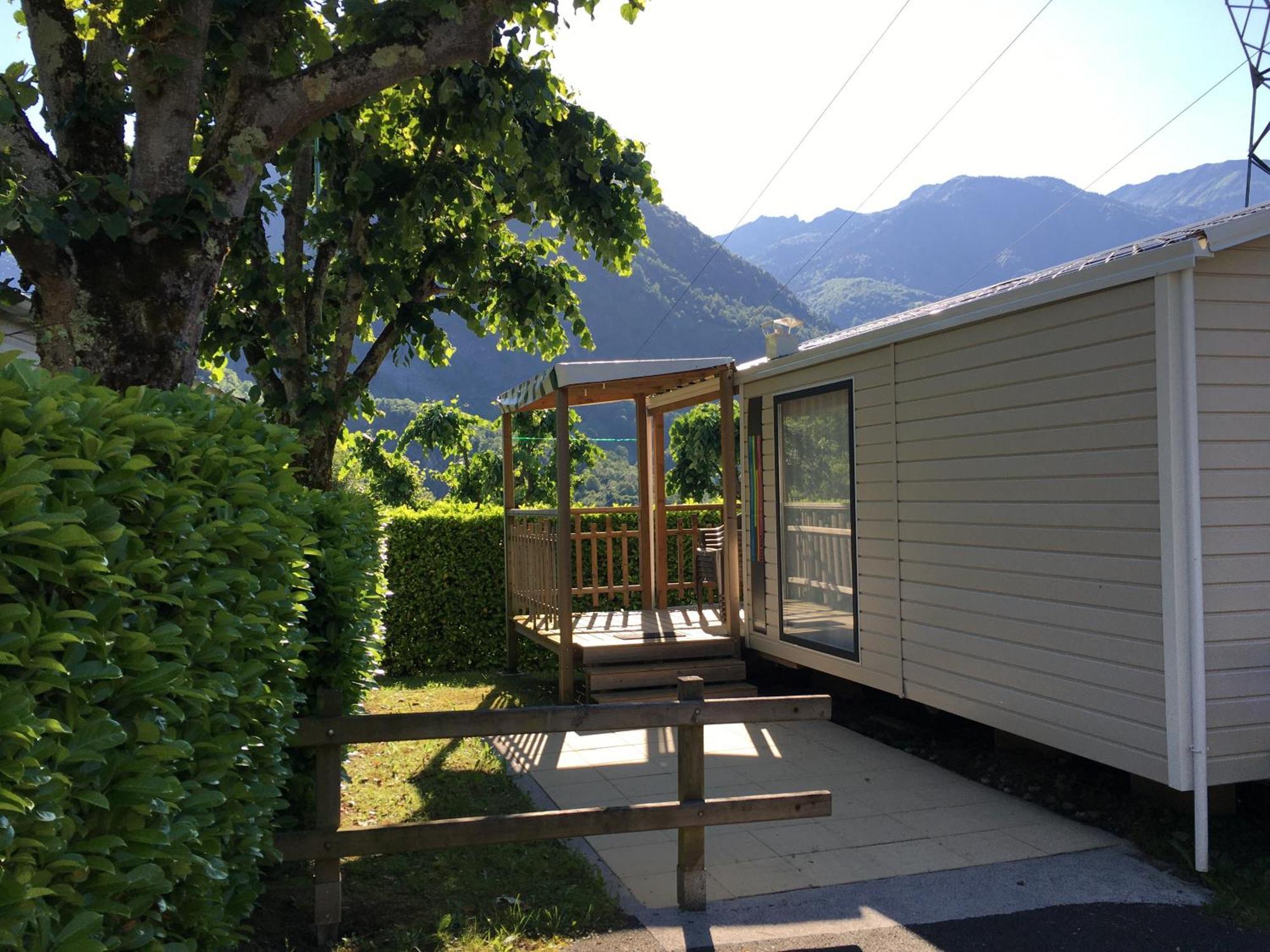 Camping Du Valentin Laruns Bagian luar foto