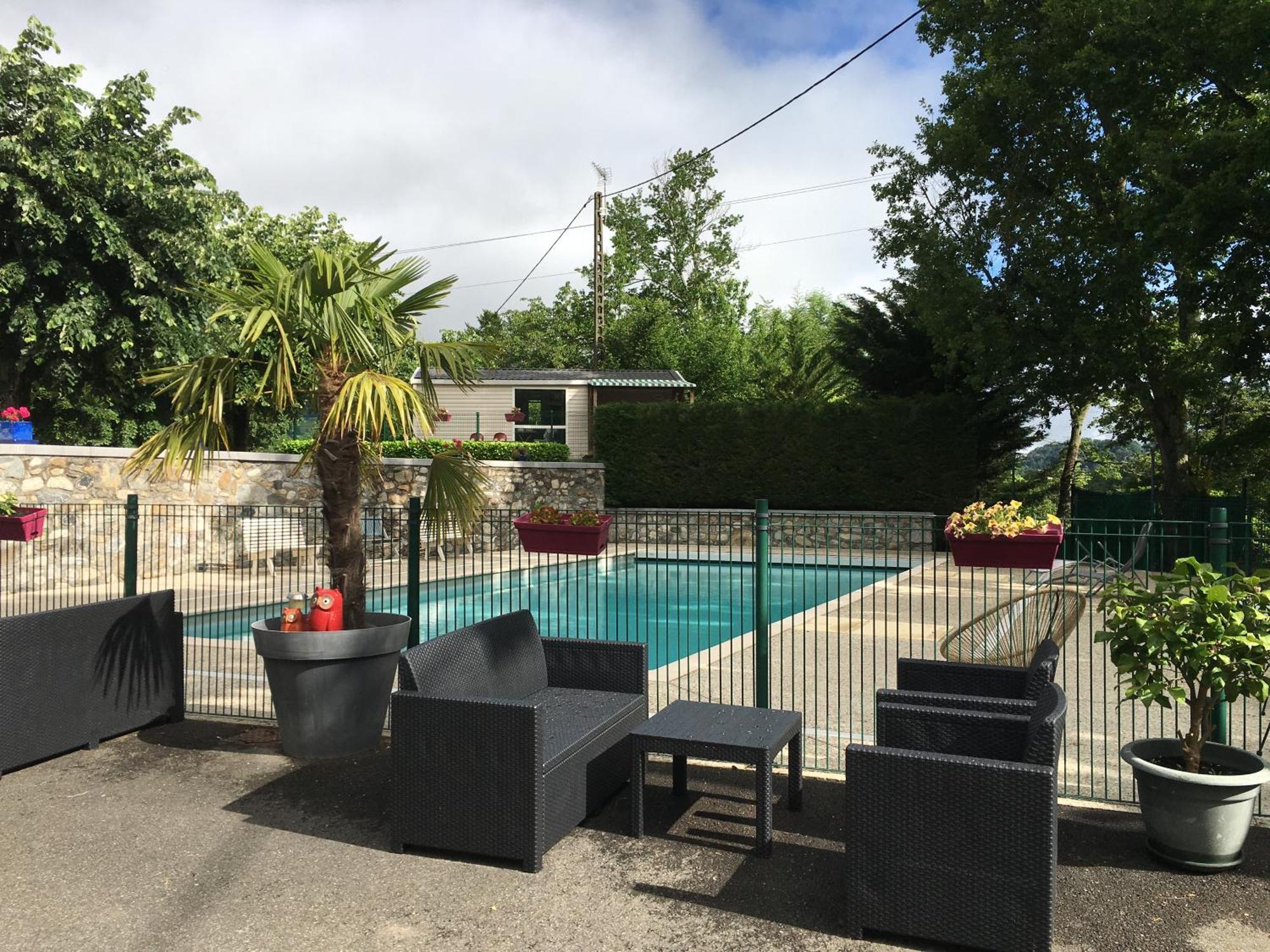 Camping Du Valentin Laruns Bagian luar foto